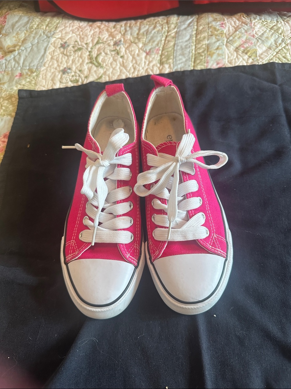 Bright Pink Sneakers